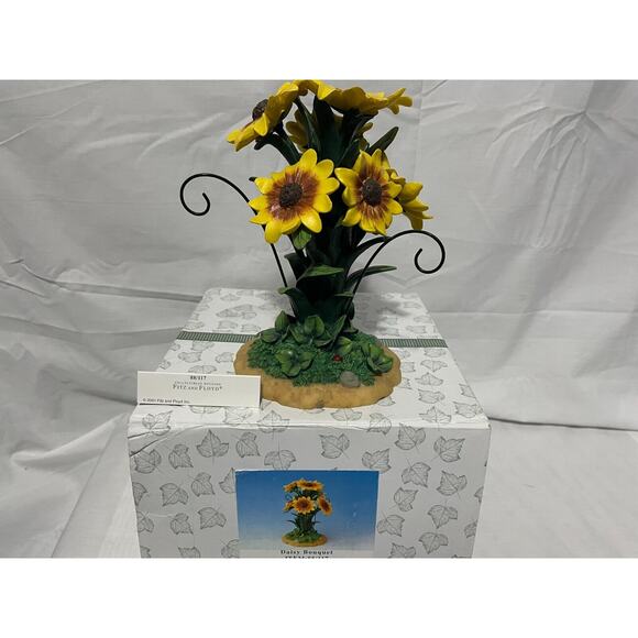 Fitz and Floyd Charming Tails DAISY BOUQUET Display Piece Item # 88/117 - Picture 2 of 9